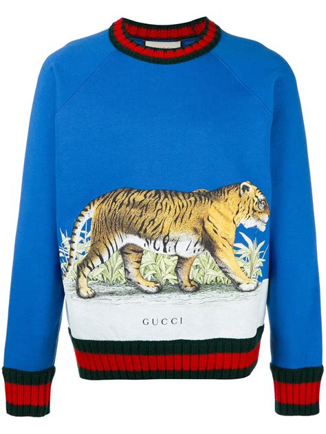 blue gucci sweater